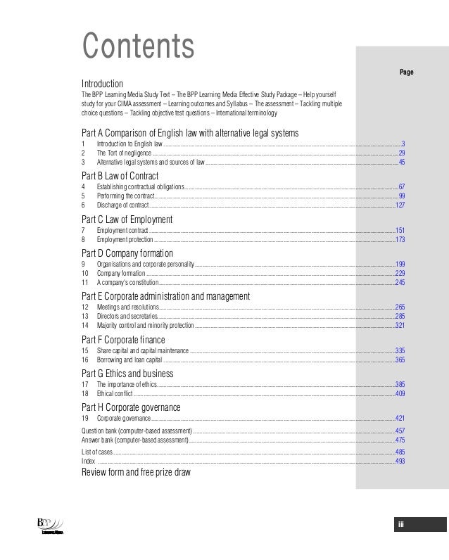 bpp cima study text